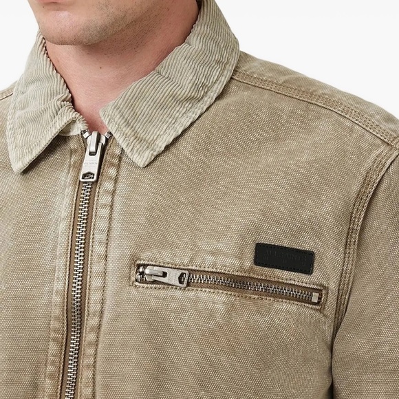 All Saints AllSaints Rothwell Jacket Denim NWOT - Picture 2 of 8